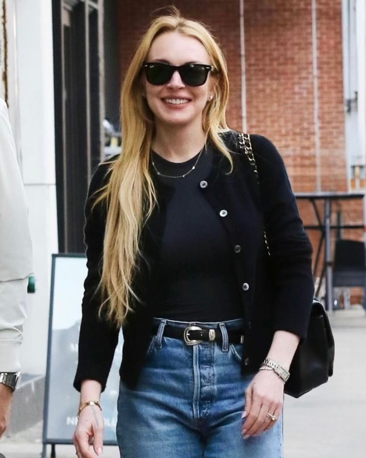 Lindsay Lohan - Custom Gold Necklace - 4 Letter