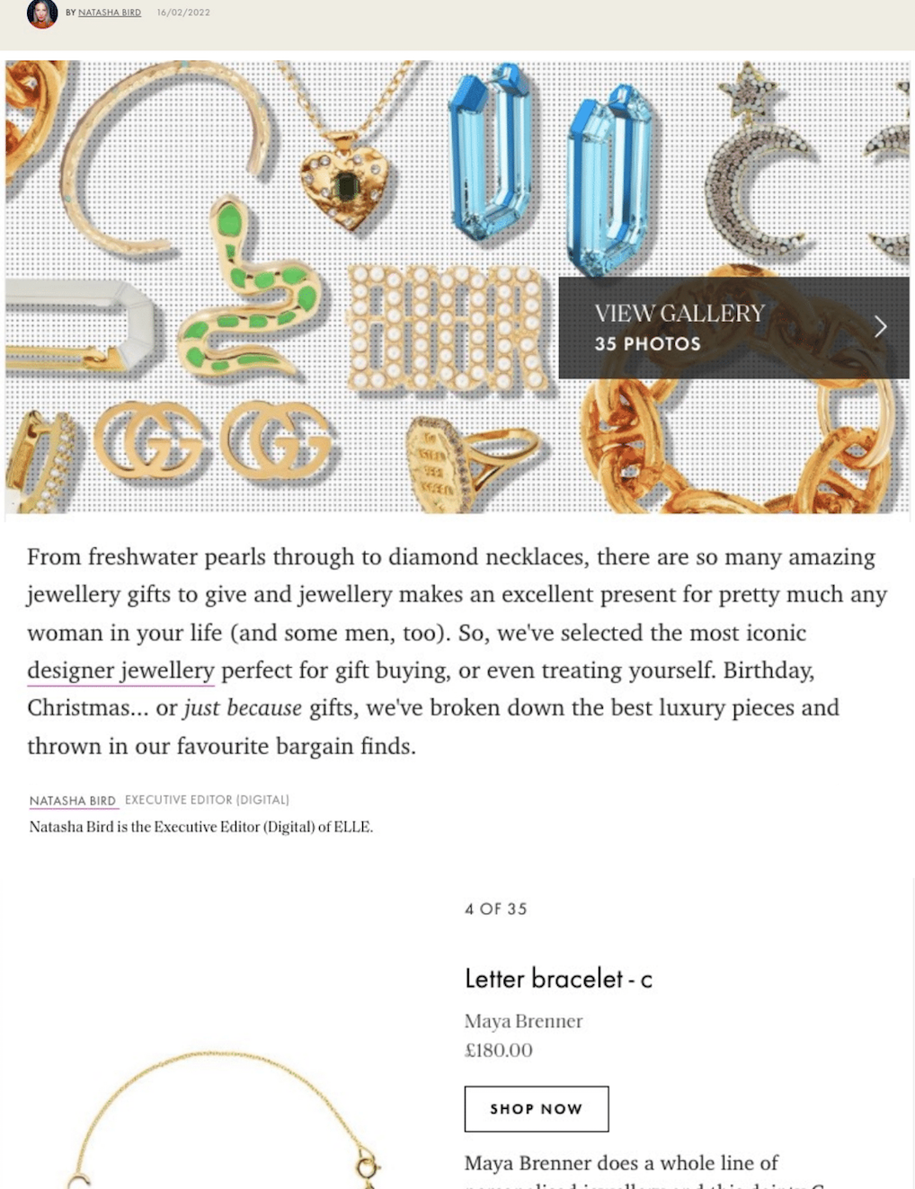 Ultimate Jewellery Gift Guide