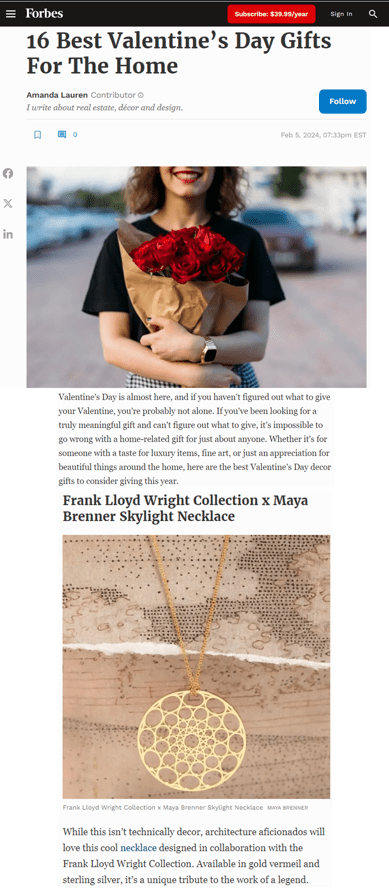 Forbes - MayaBrennerUK