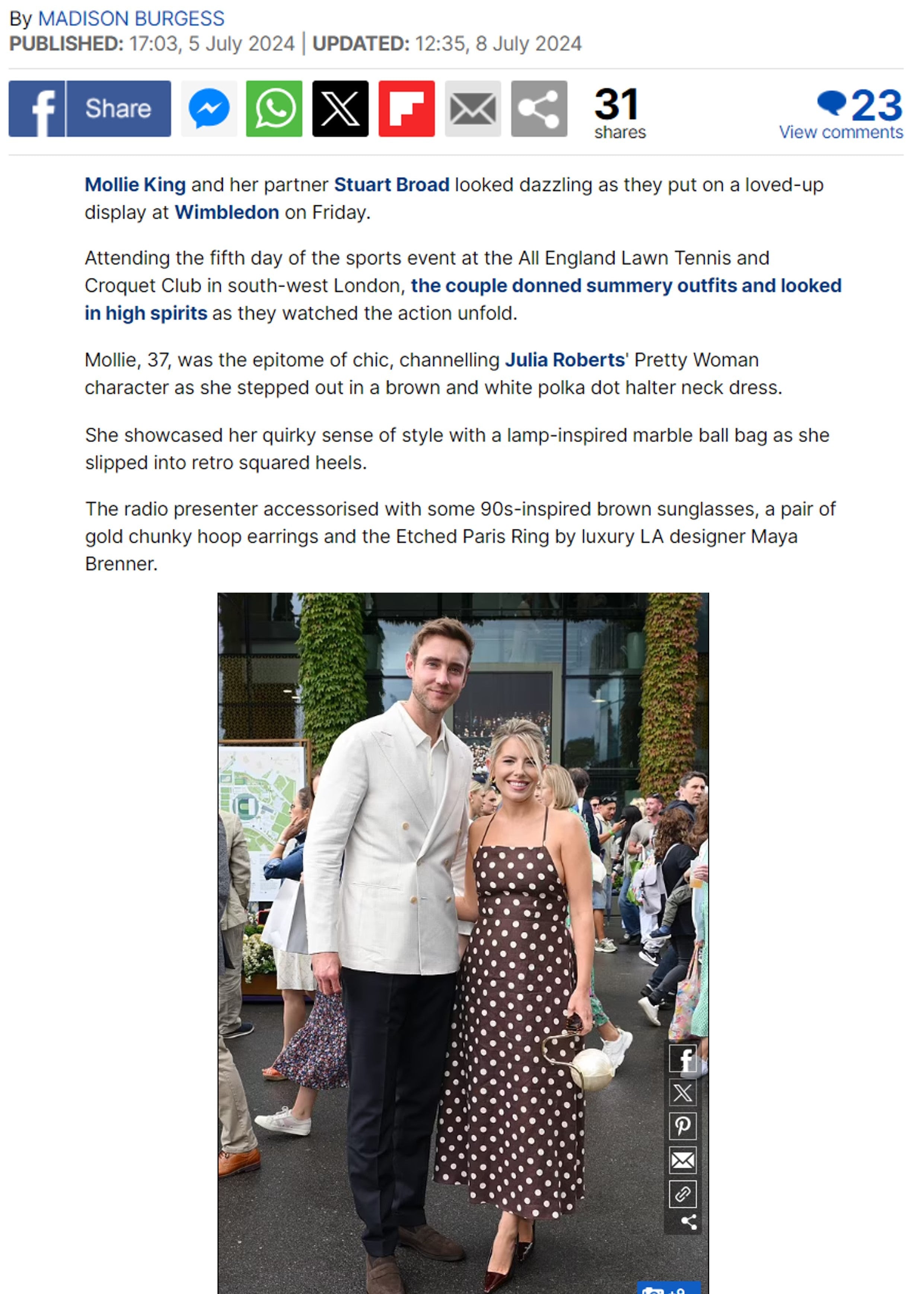 Mail Online - MayaBrennerUK