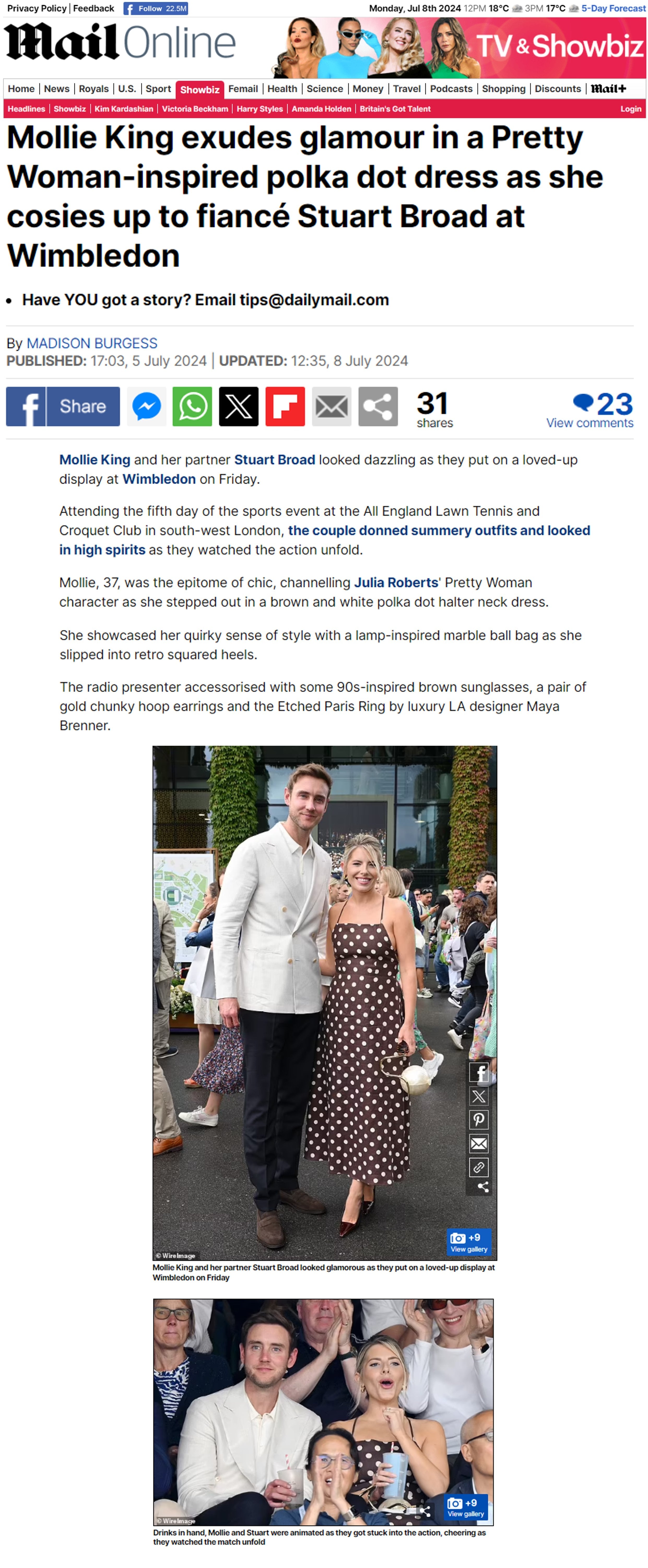 Mail Online - MayaBrennerUK