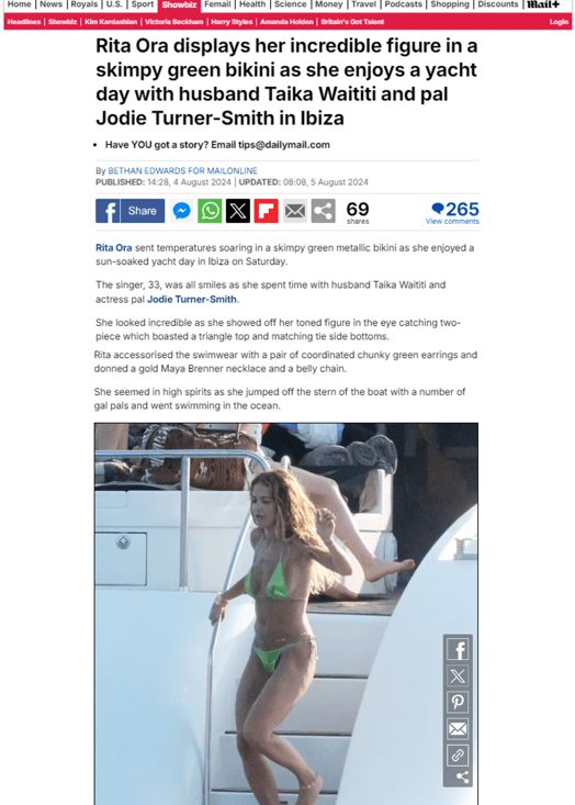 Mail Online - MayaBrennerUK