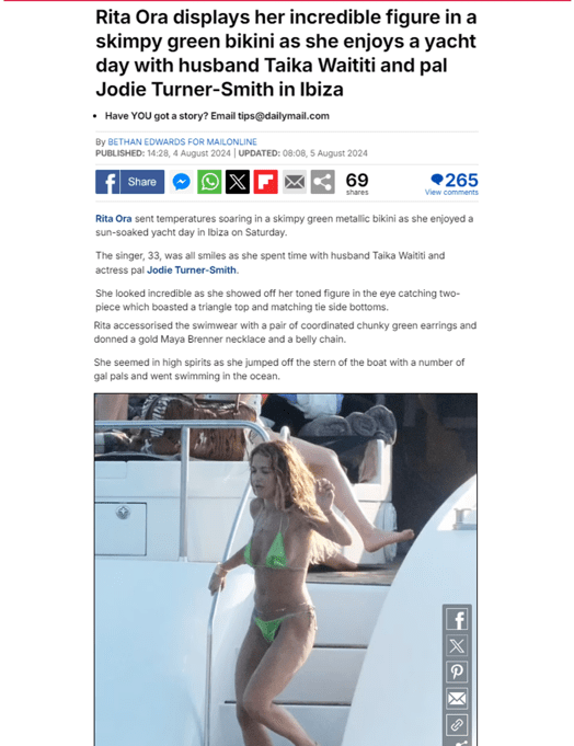 Mail Online - MayaBrennerUK