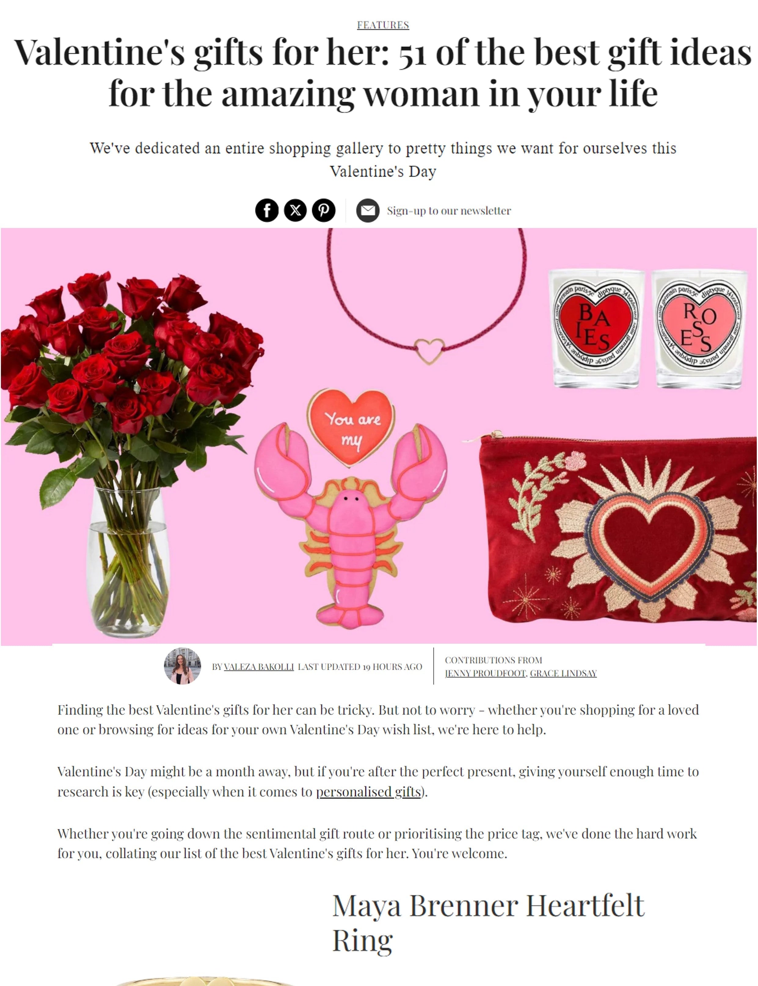 Marie Claire - MayaBrennerUK