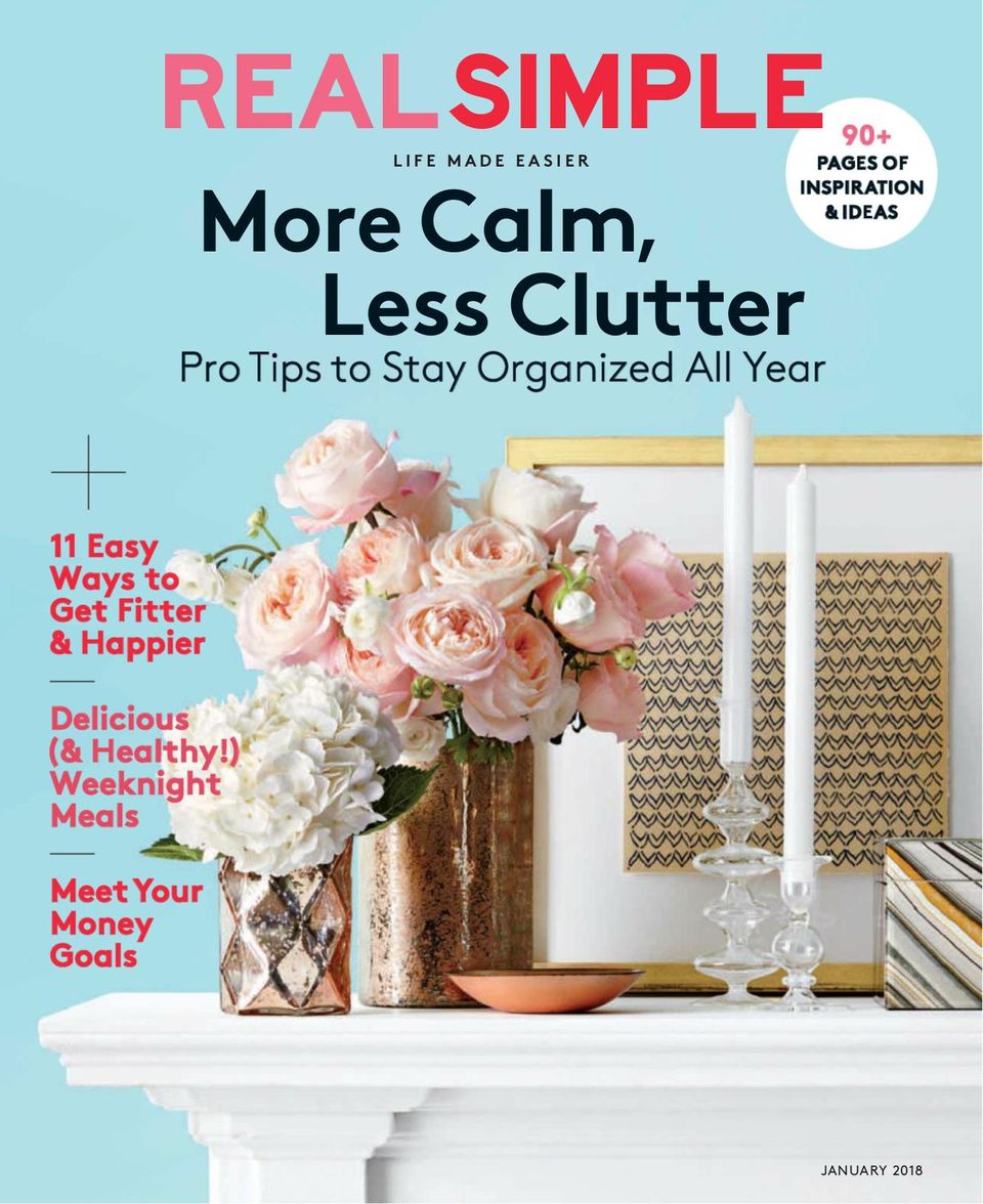 Real Simple January 2018