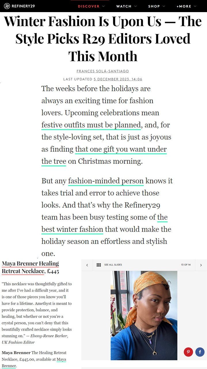 Refinery29 - MayaBrennerUK