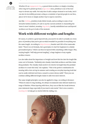 Stylist - MayaBrennerUK