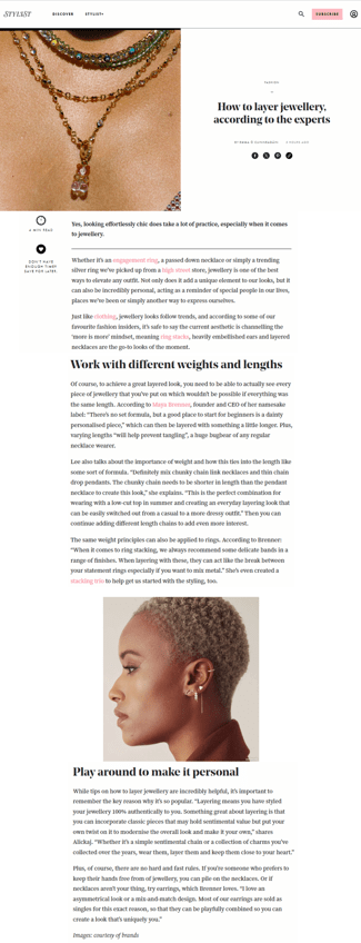 Stylist - MayaBrennerUK