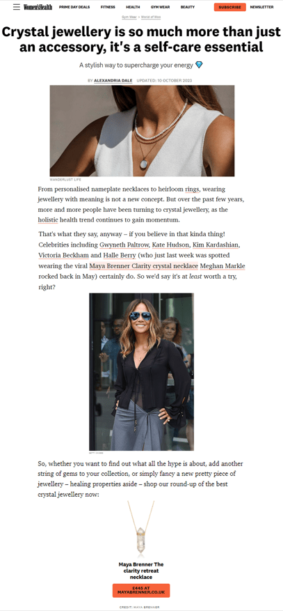 Women's Health - MayaBrennerUK