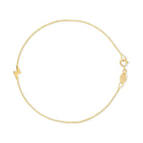 14k Lightning Bolt Bracelet
