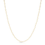 The Lily Bouquet Necklace on a white background. 