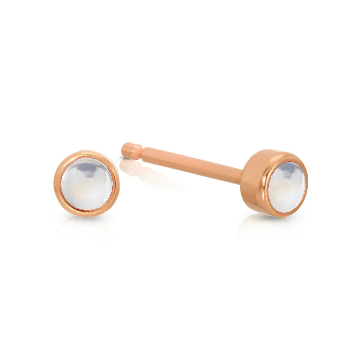 Birthstone Stud Moonstone