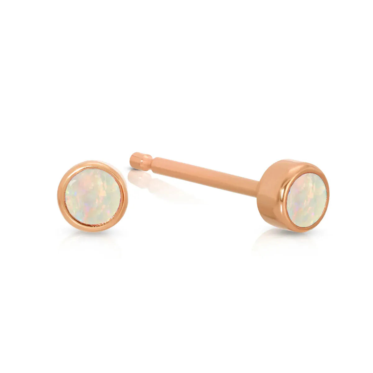Birthstone Stud Opal