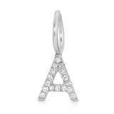 Pavé Letter Charm
