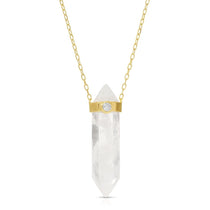 The Clarity Retreat Necklace on a white background.