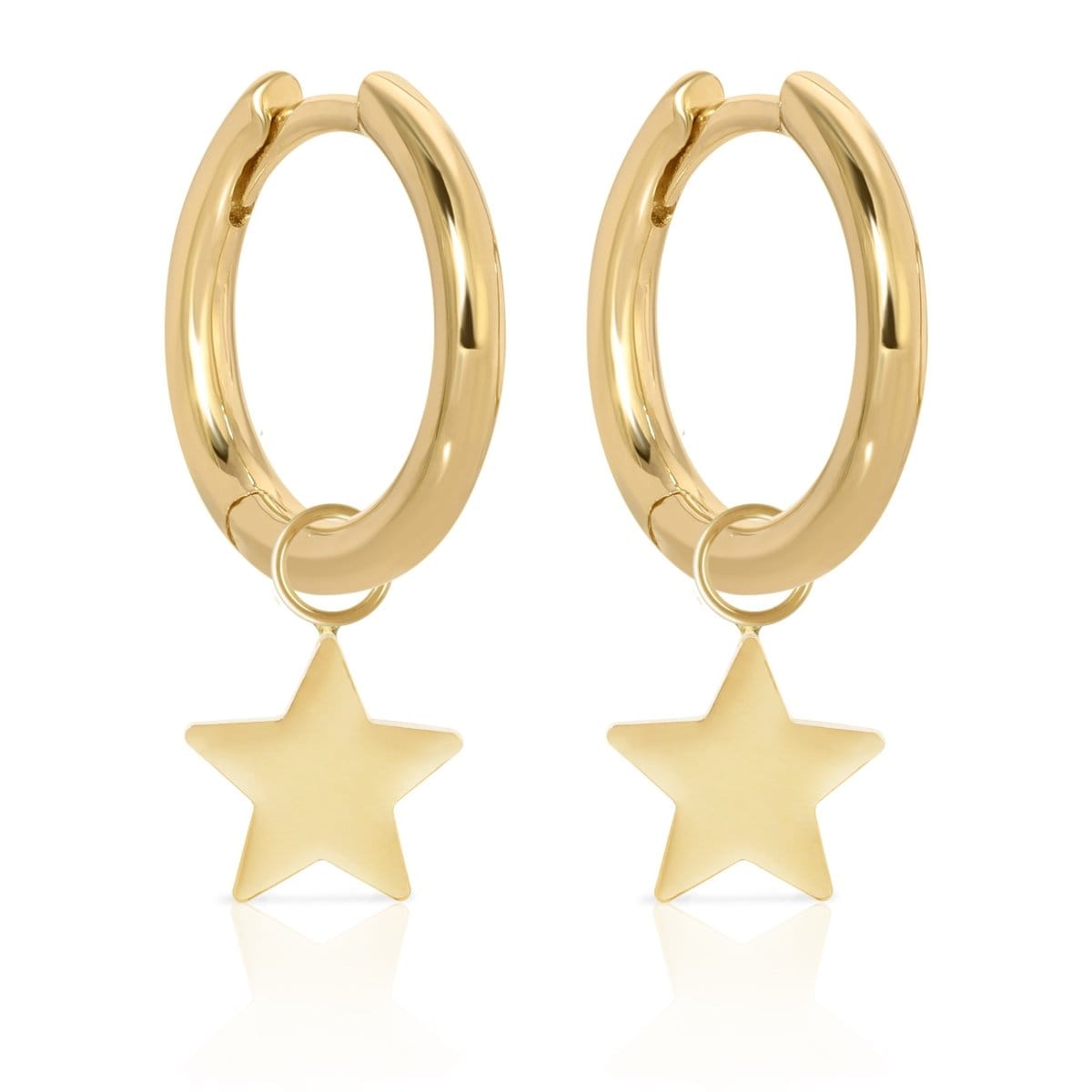 A Charmed I’m Sure Hoop / Star on a white background. 