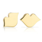 Lip Studs on a white background. 