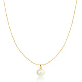 A Perla Necklace on a white background. 