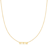 Petite Name Plate Necklace