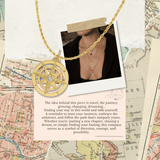 Find Your Way Compass Pendant