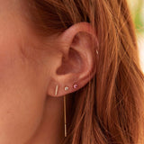 Birthstone Stud - Pink Tourmaline (October)