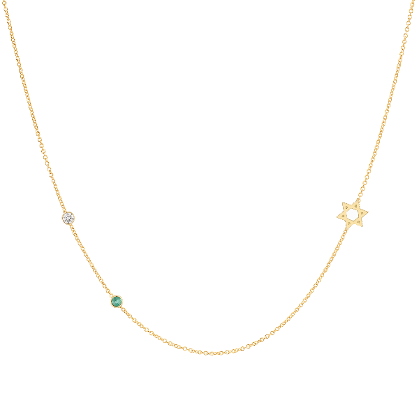 14k Yellow Gold / 16-18"