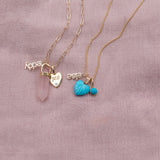 Balance Crystal Charm - Rose Quartz