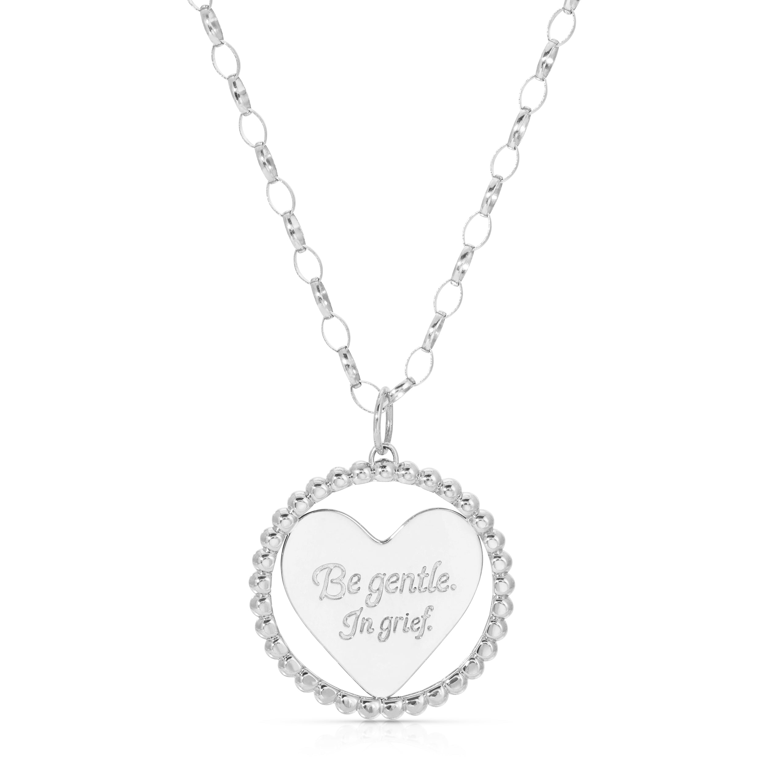 Be Gentle in Grief Necklace