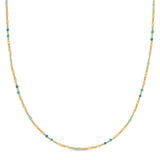 Confetti Necklace - Blue