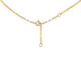 Confetti Necklace - Yellow