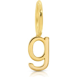 product image of gold letter g charm