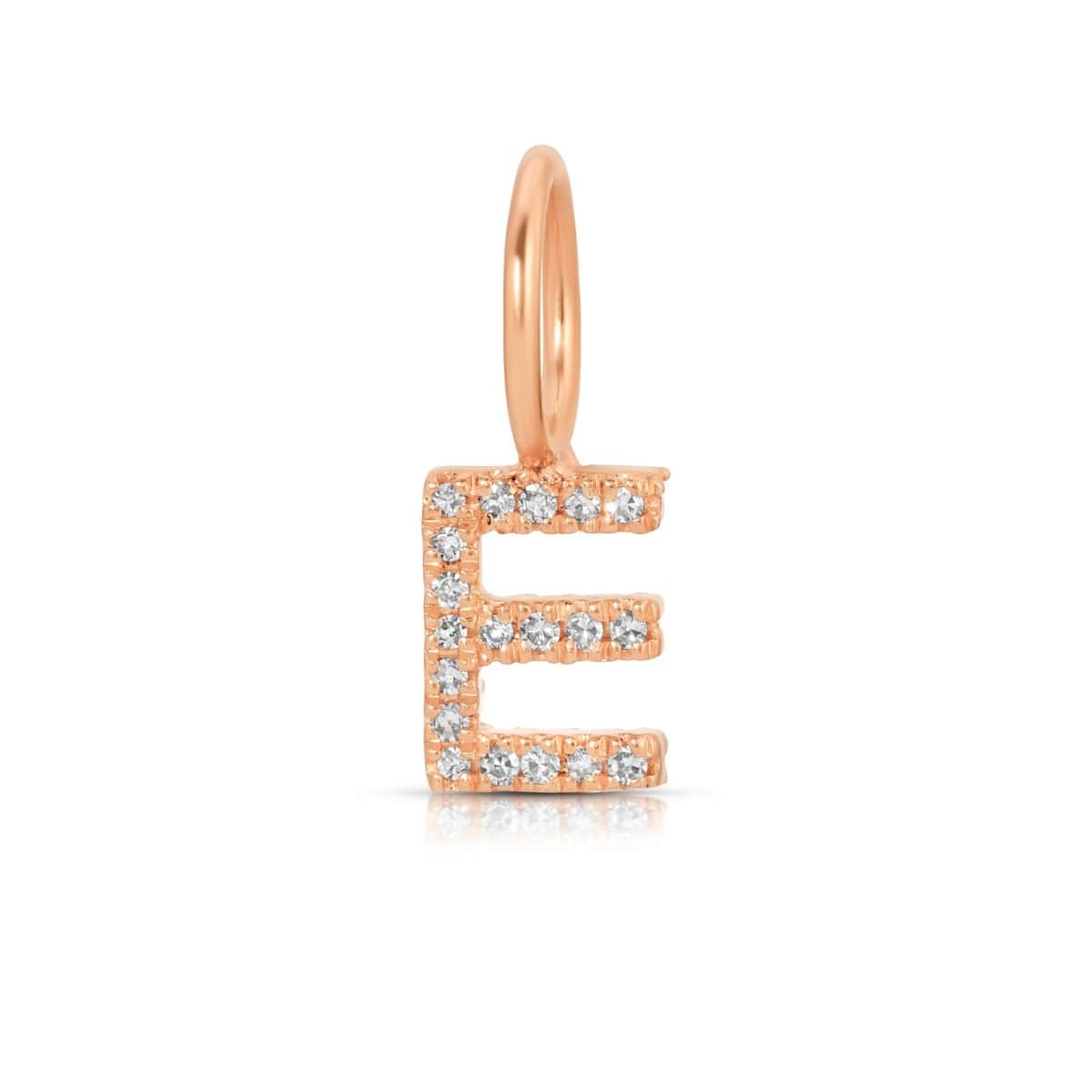Pavé Letter Charm - MayaBrennerUK