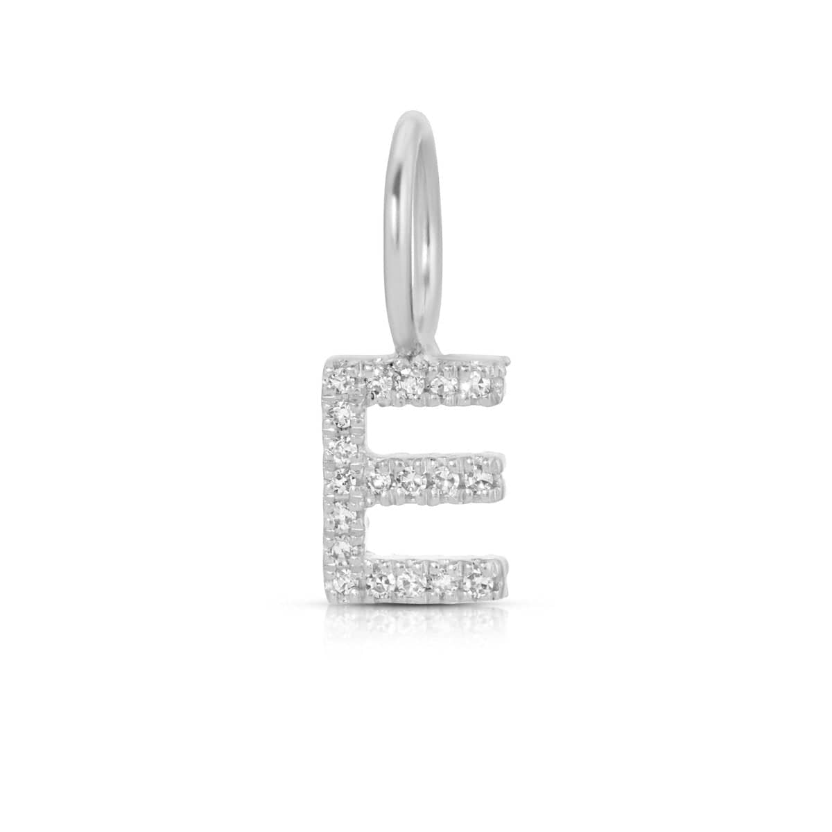 Pavé Letter Charm - MayaBrennerUK