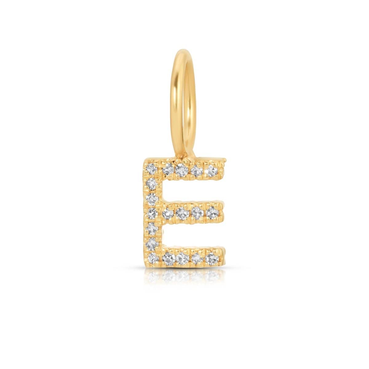 Pavé Letter Charm - MayaBrennerUK