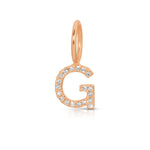 Pavé Letter Charm - MayaBrennerUK