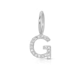 Pavé Letter Charm - MayaBrennerUK