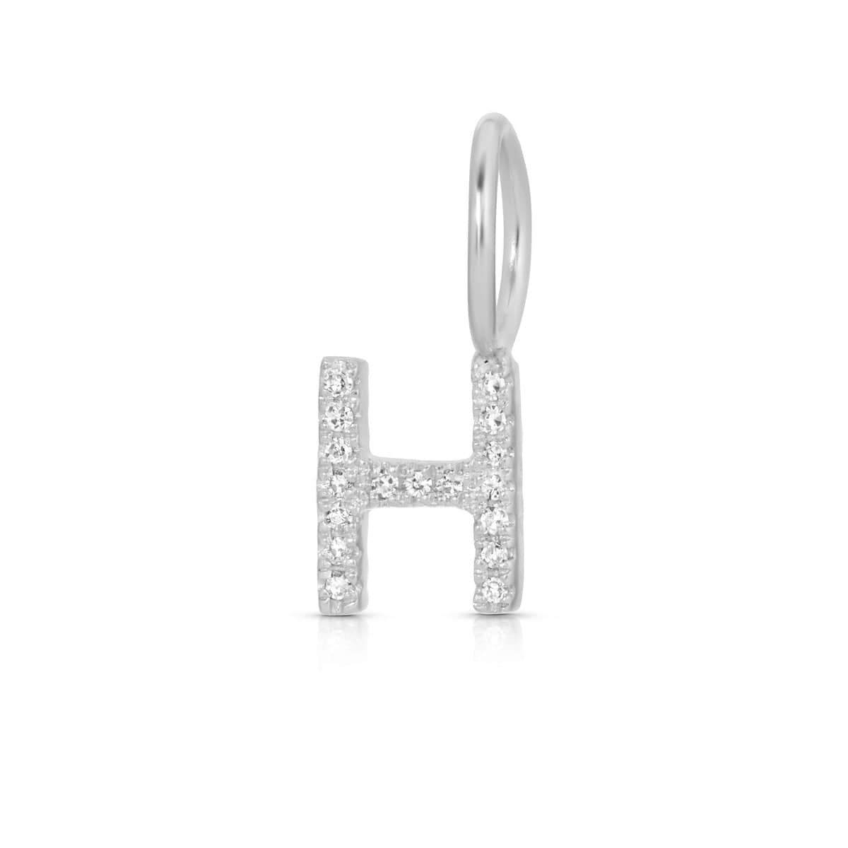 Pavé Letter Charm - MayaBrennerUK