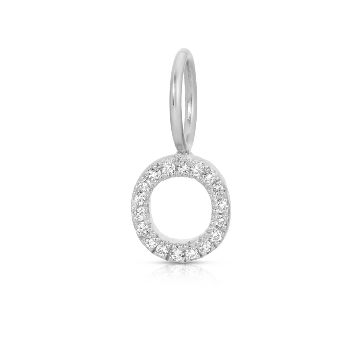 Pavé Letter Charm - MayaBrennerUK