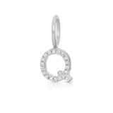 Pavé Letter Charm - MayaBrennerUK