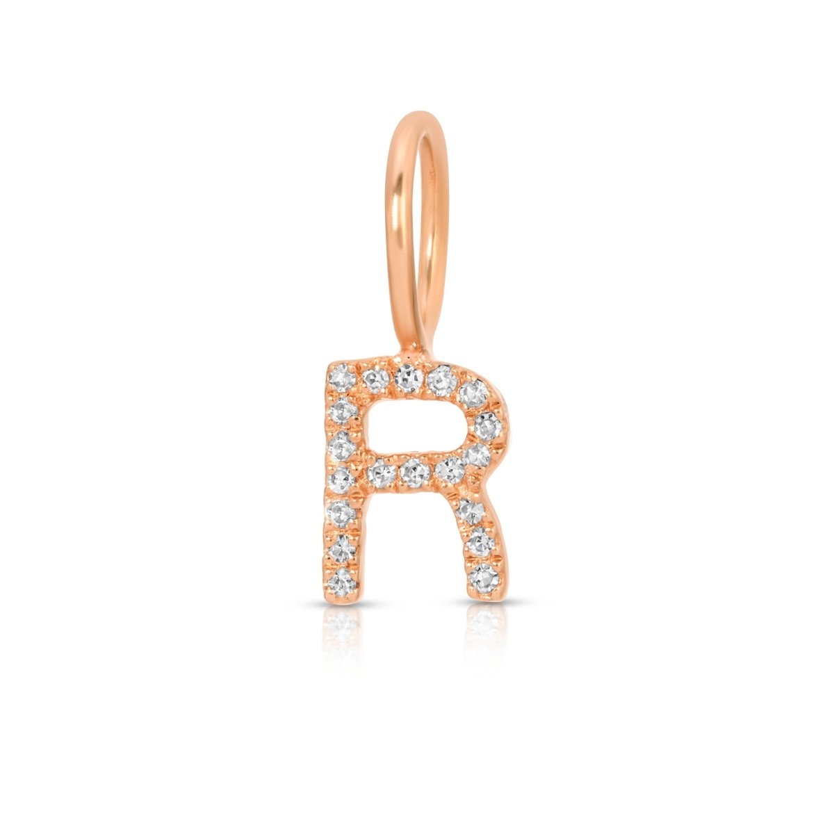 Pavé Letter Charm - MayaBrennerUK