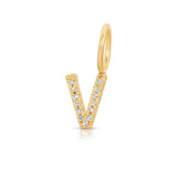 Pavé Letter Charm - MayaBrennerUK