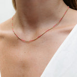 Confetti Necklace - Pink