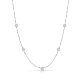 Quintet Diamond Layering Necklace