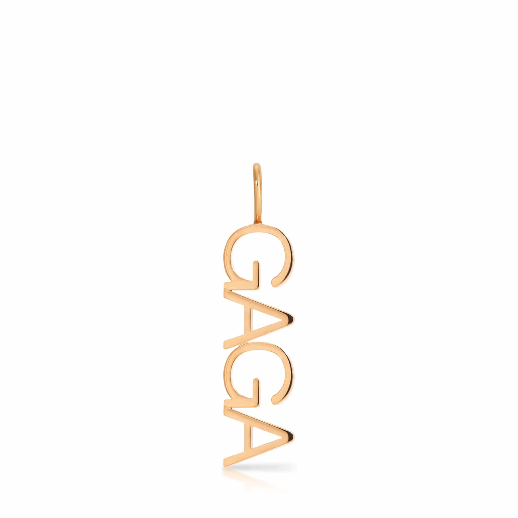 Nameplate Pendant - Gaga
