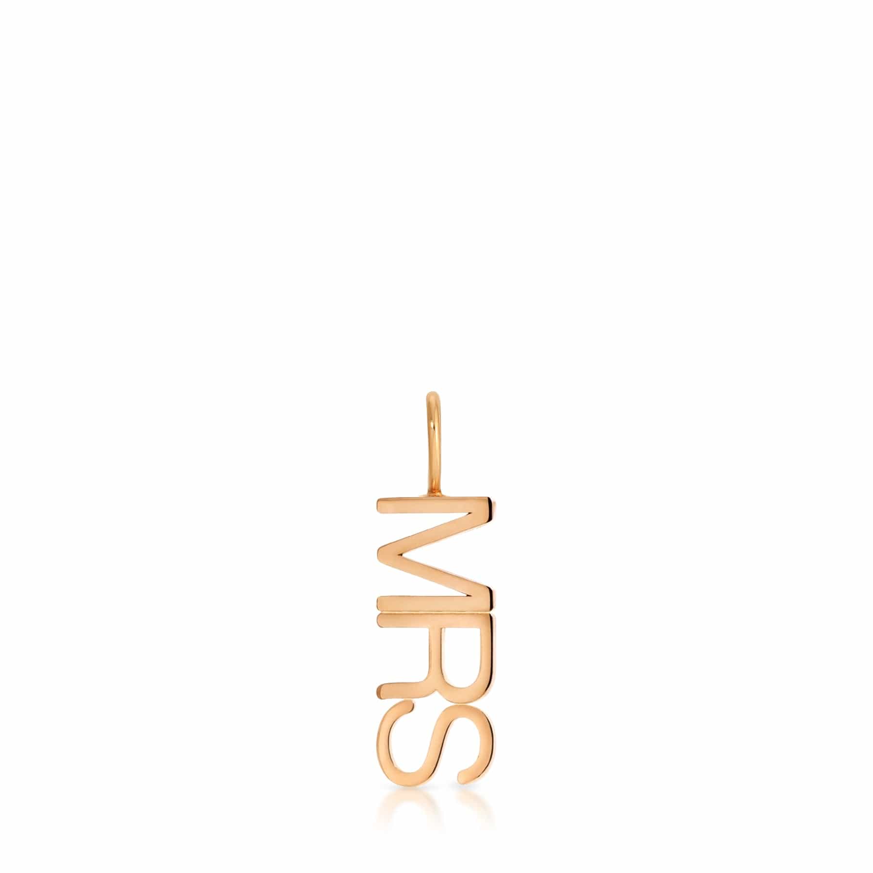 Nameplate Pendant - Mrs