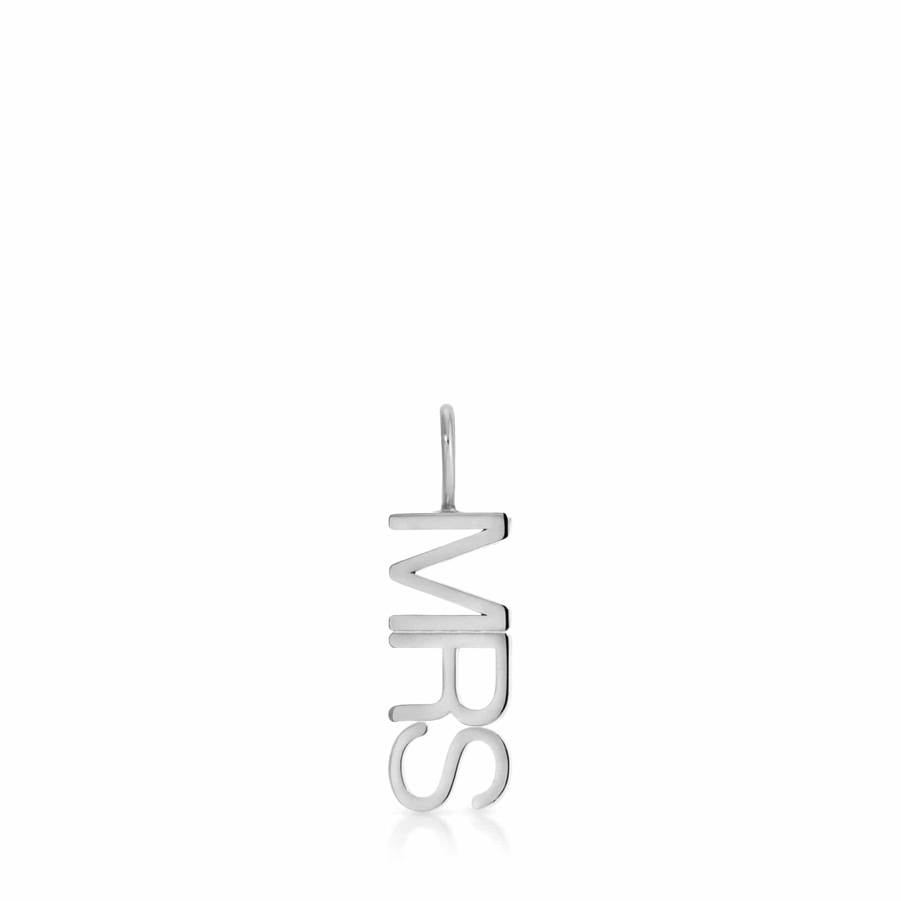 Nameplate Pendant - Mrs