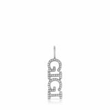 Pavé Nameplate Pendant - Gigi
