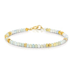 An Endless Summer Bracelet - Saint-Tropez on a white background. 