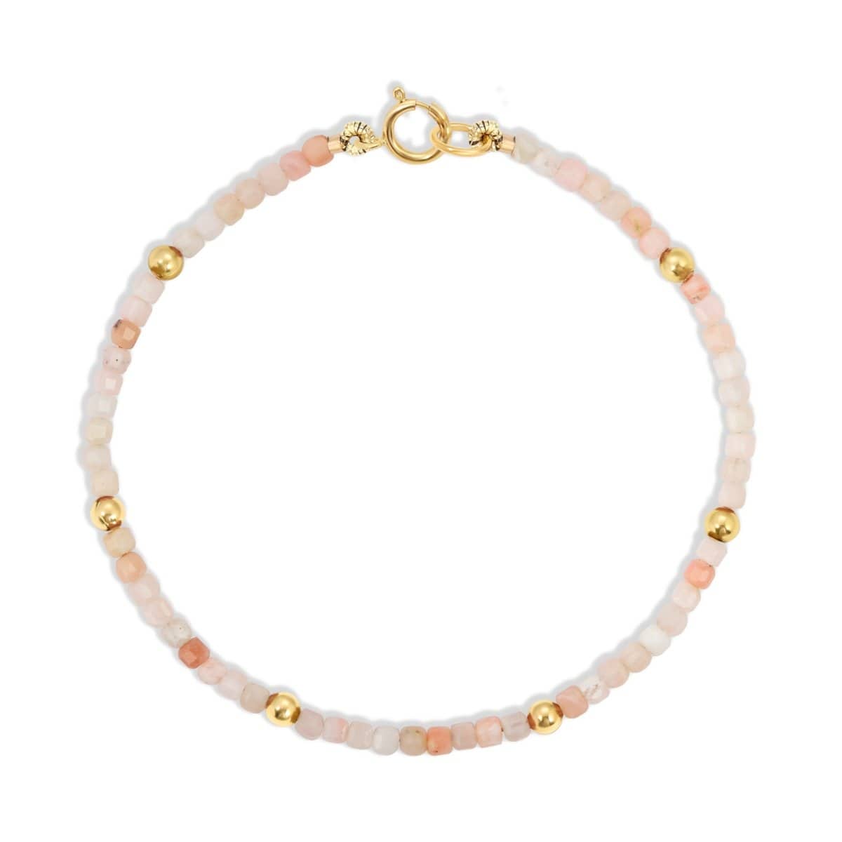 An Endless Summer Bracelet - Pink Sands on a white background. 