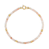 An Endless Summer Bracelet - Pink Sands on a white background. 